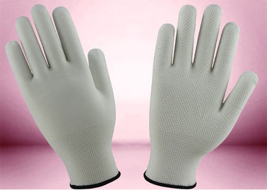 Slip Proof Cotton Knitted Gloves 13 Gauge 100% Polyester Seamless Gloves